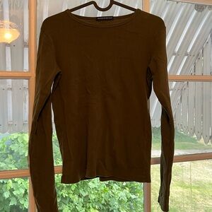 Green brandy Melville long sleeve